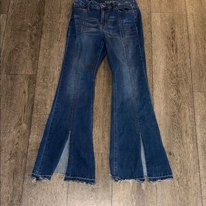 Grace Dark Blue Flare Jeans